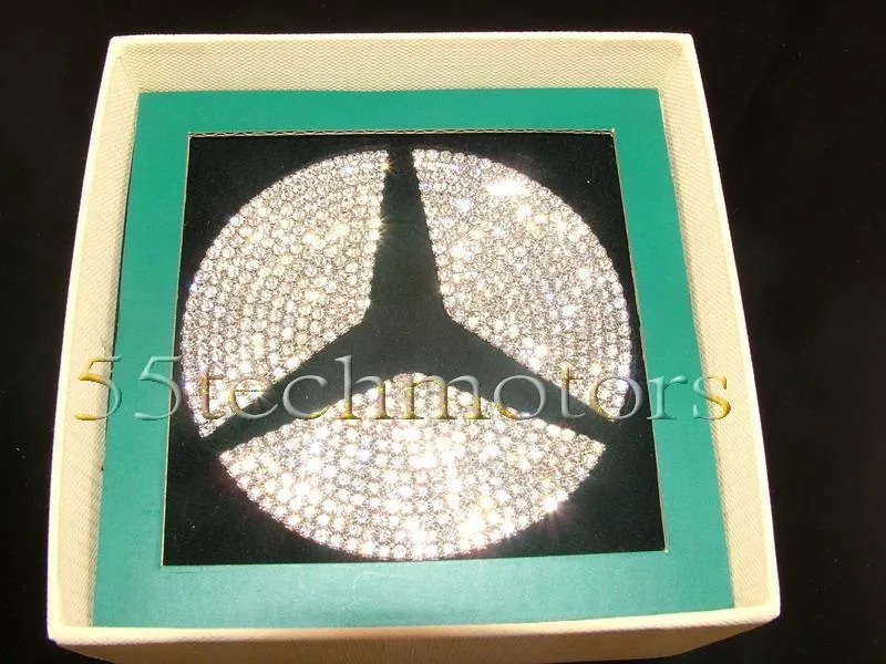 Mercedes Benz W220 2000~2006 S-Class Trunk Crystal Badge