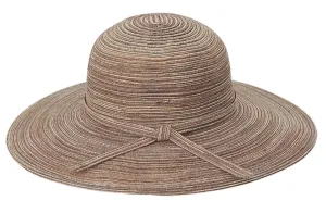 Metallic Large Brim Sun Hat