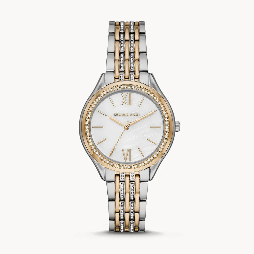 Michael Kors Mindy Silver Stainless Steel Women's Watch - MK7084