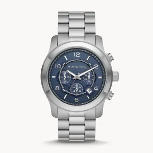 Michael Kors Runway Chronograph Stainless Steel Men's Watch - MK9105