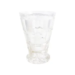 Mid-Century Cut Crystal Vase found in France