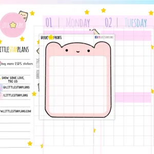 Mimi - Large Character Note Sticker