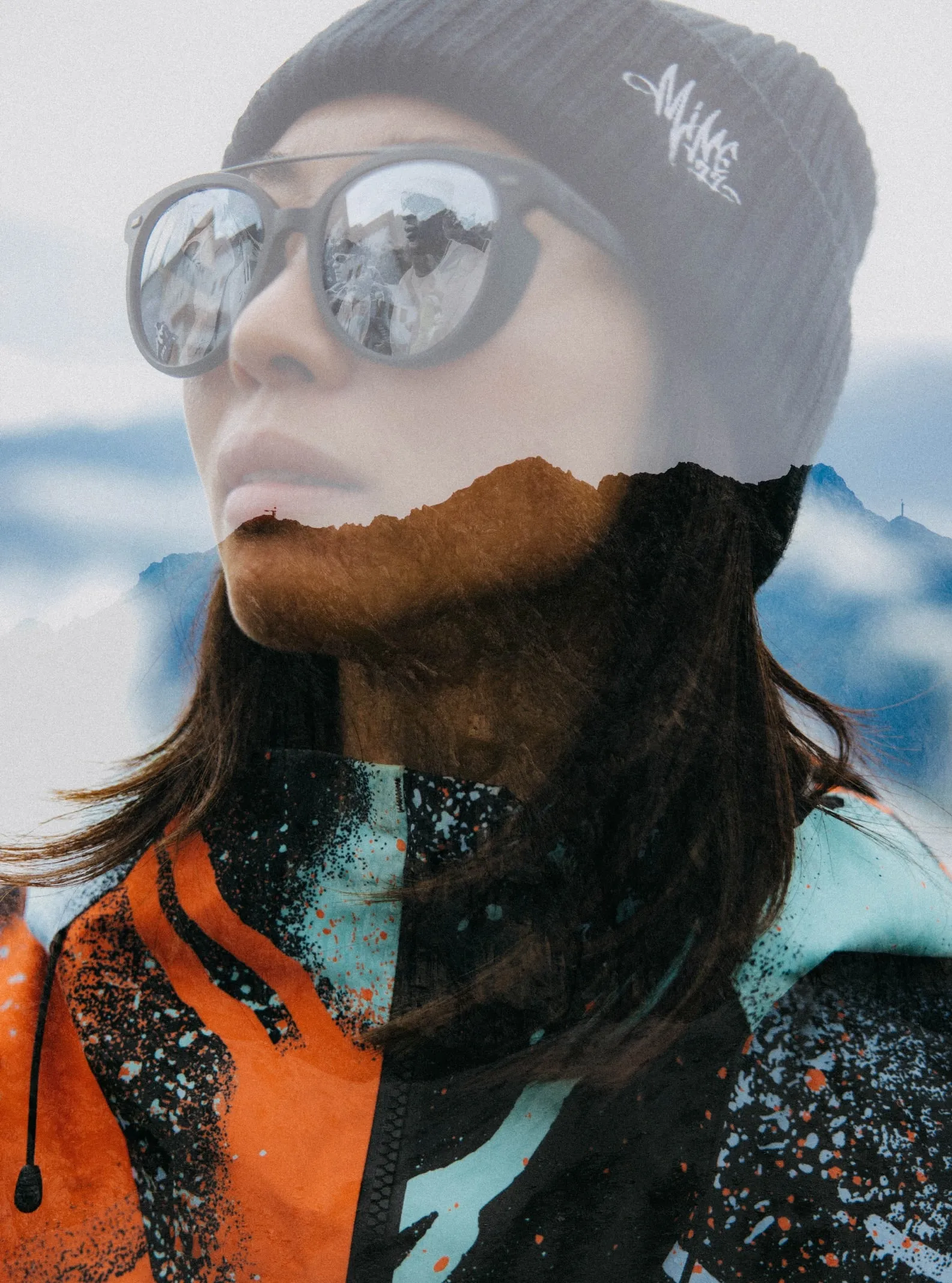 MINE77 Knit Beanie