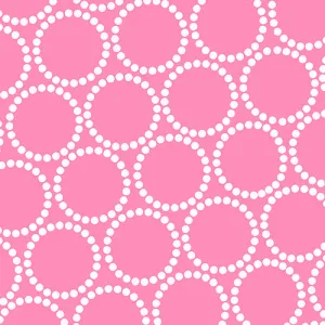 Mini Pearl Bracelet on Pink by Andover Fabrics