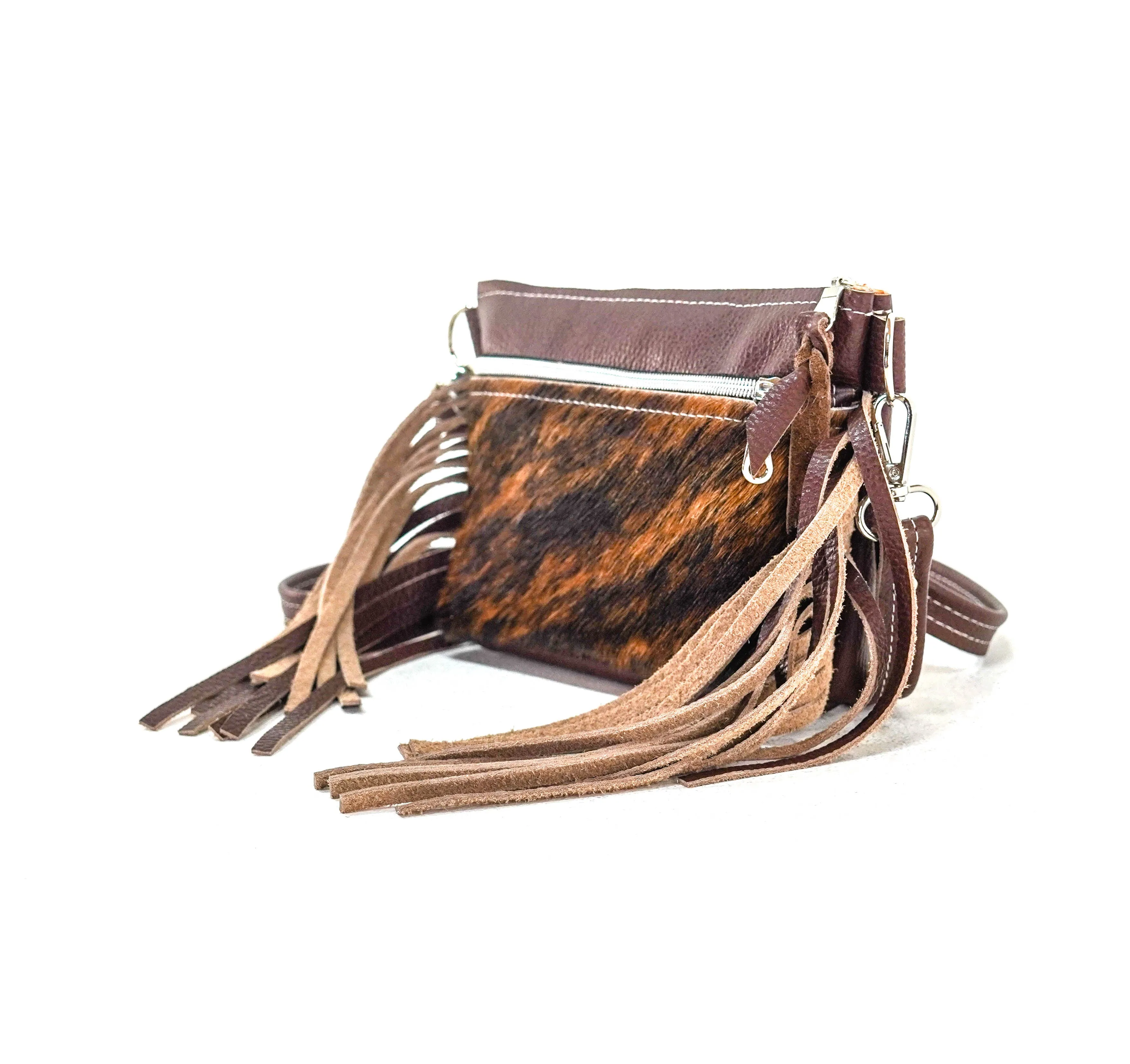 Miss Kitty - Brindle w/ Mustang Leather