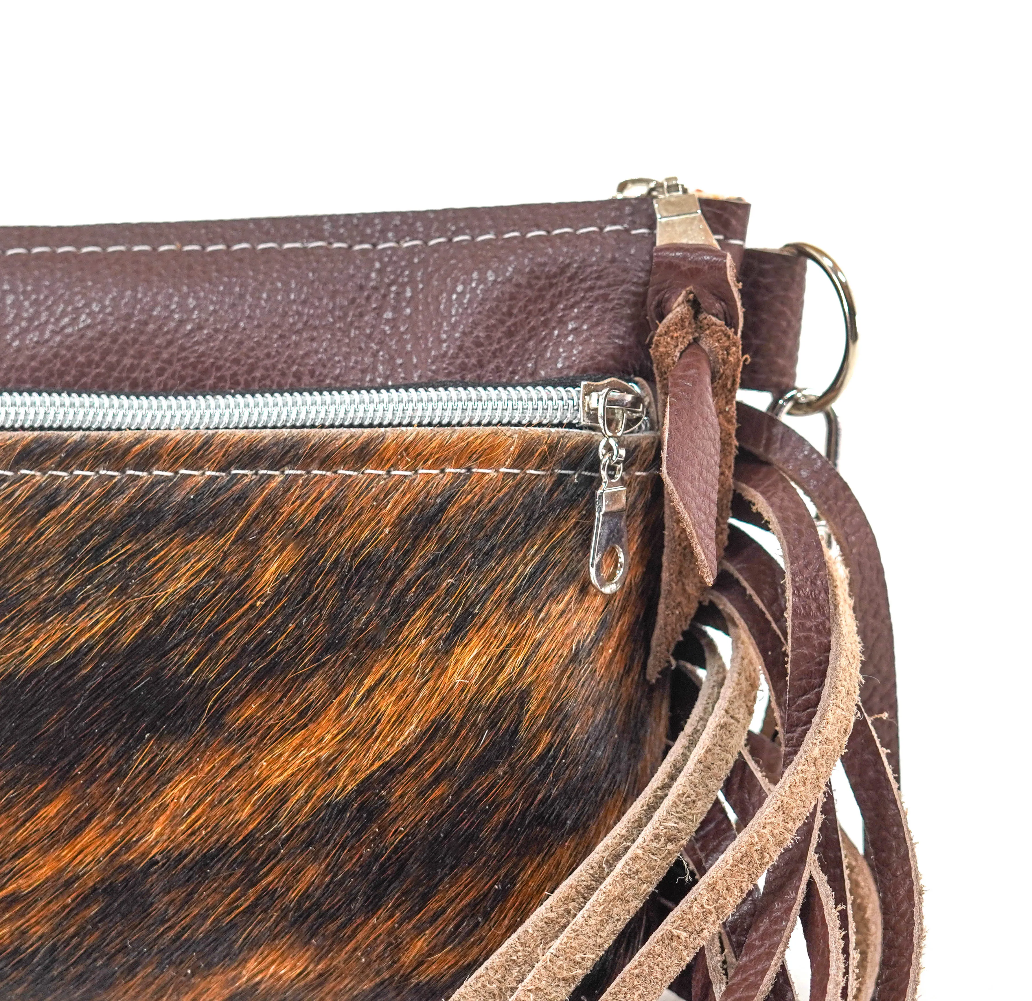 Miss Kitty - Brindle w/ Mustang Leather