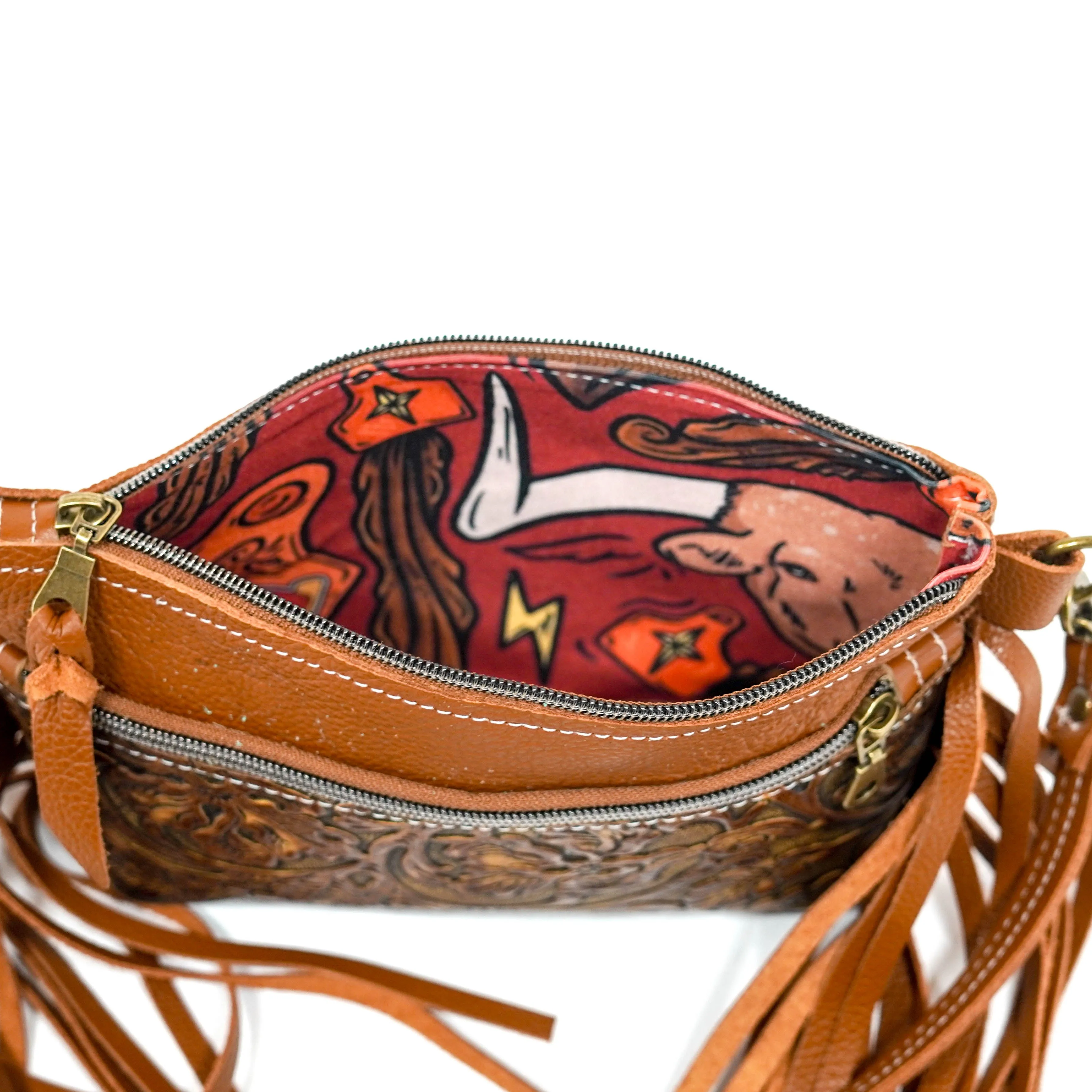Miss Kitty - Wyoming Tool w/ Dulce De Leche Leather