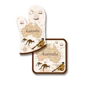 Mitten & Pot Holder AUS Map & Icons