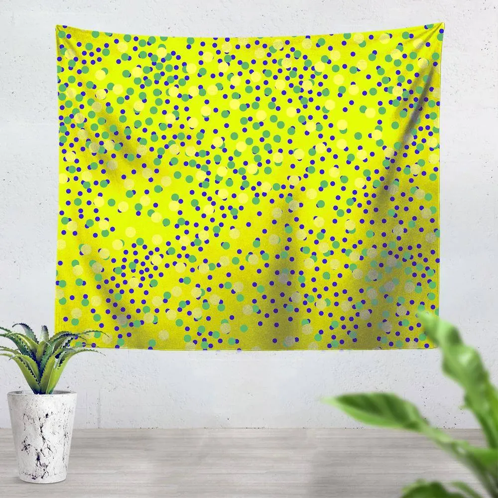 Mixed Dots Tapestry