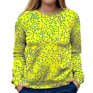 Mixed Dots Womens Sweatshirt