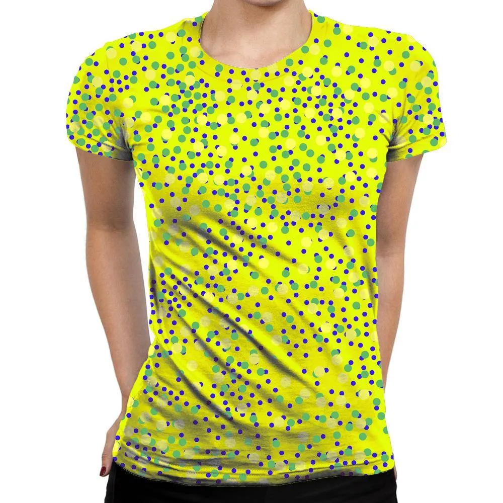 Mixed Dots Womens T-Shirt