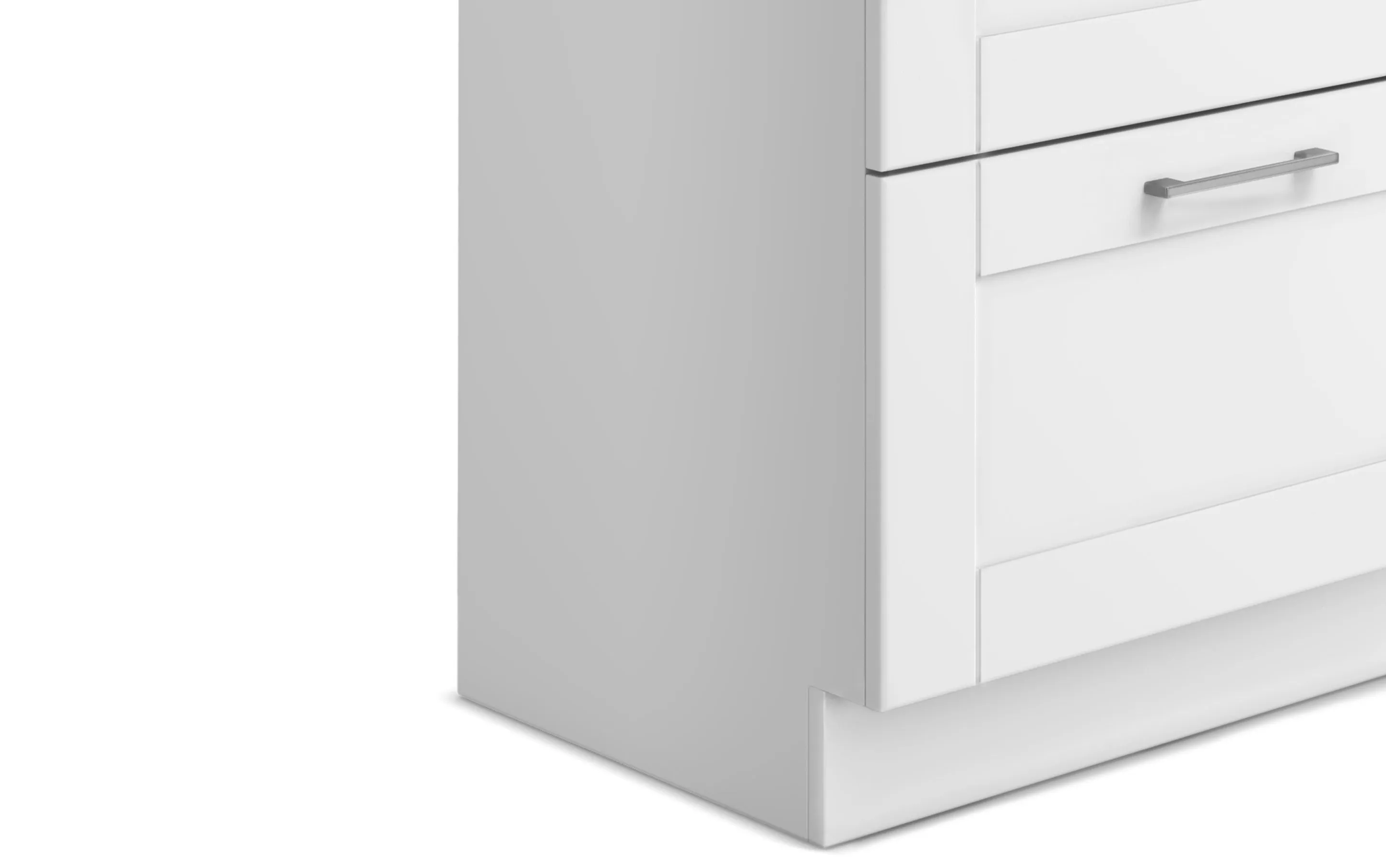 Modern Wide Shaker All-In-One 46 inch Laundry Utility Sink and Cabinet