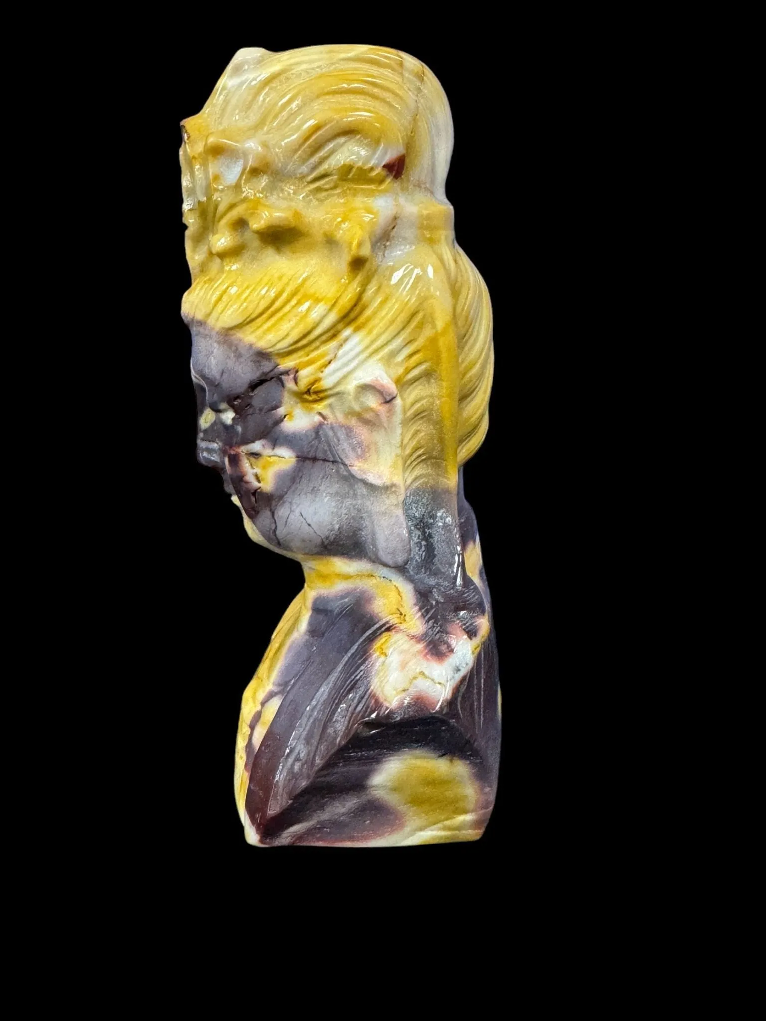 Mookaite Buddha / Bodhisattva Statue Carving