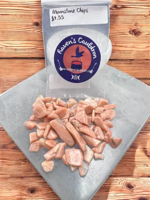 Moonstone Gemstone Chips