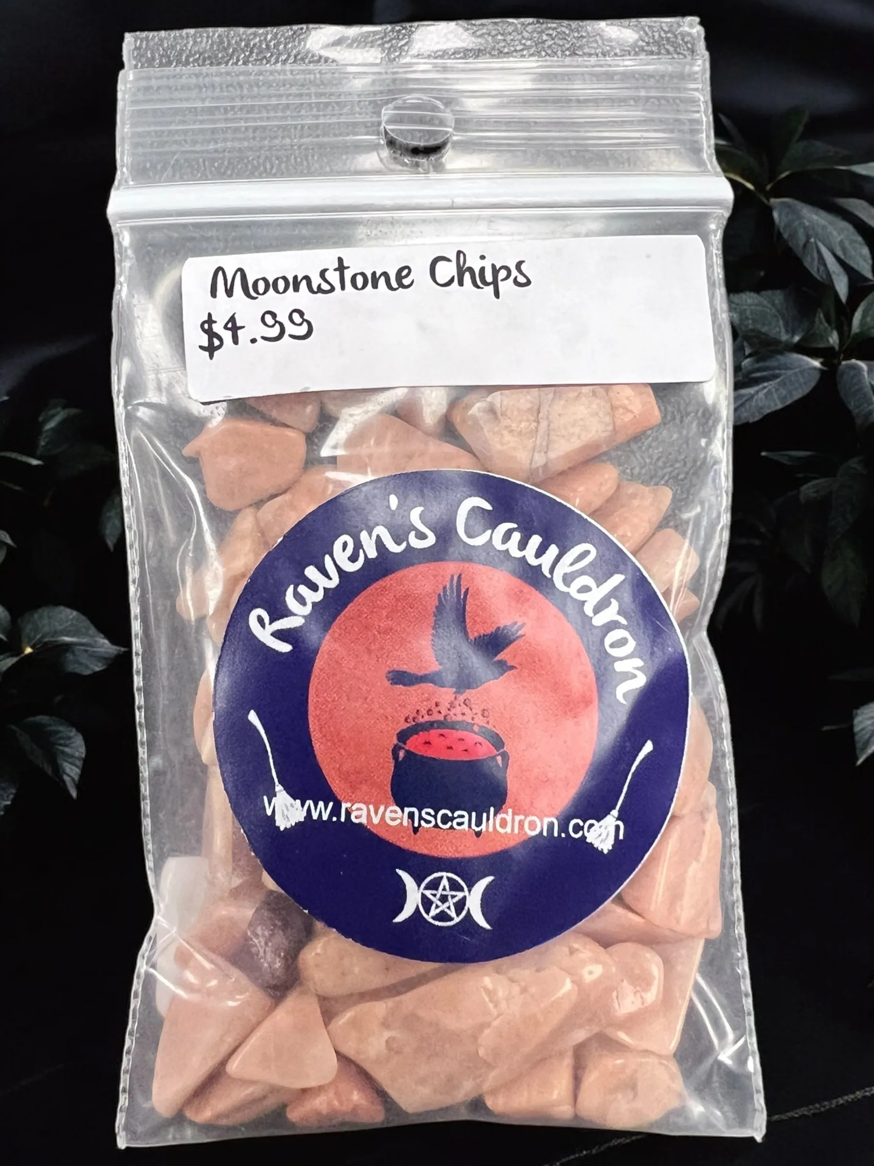Moonstone Gemstone Chips