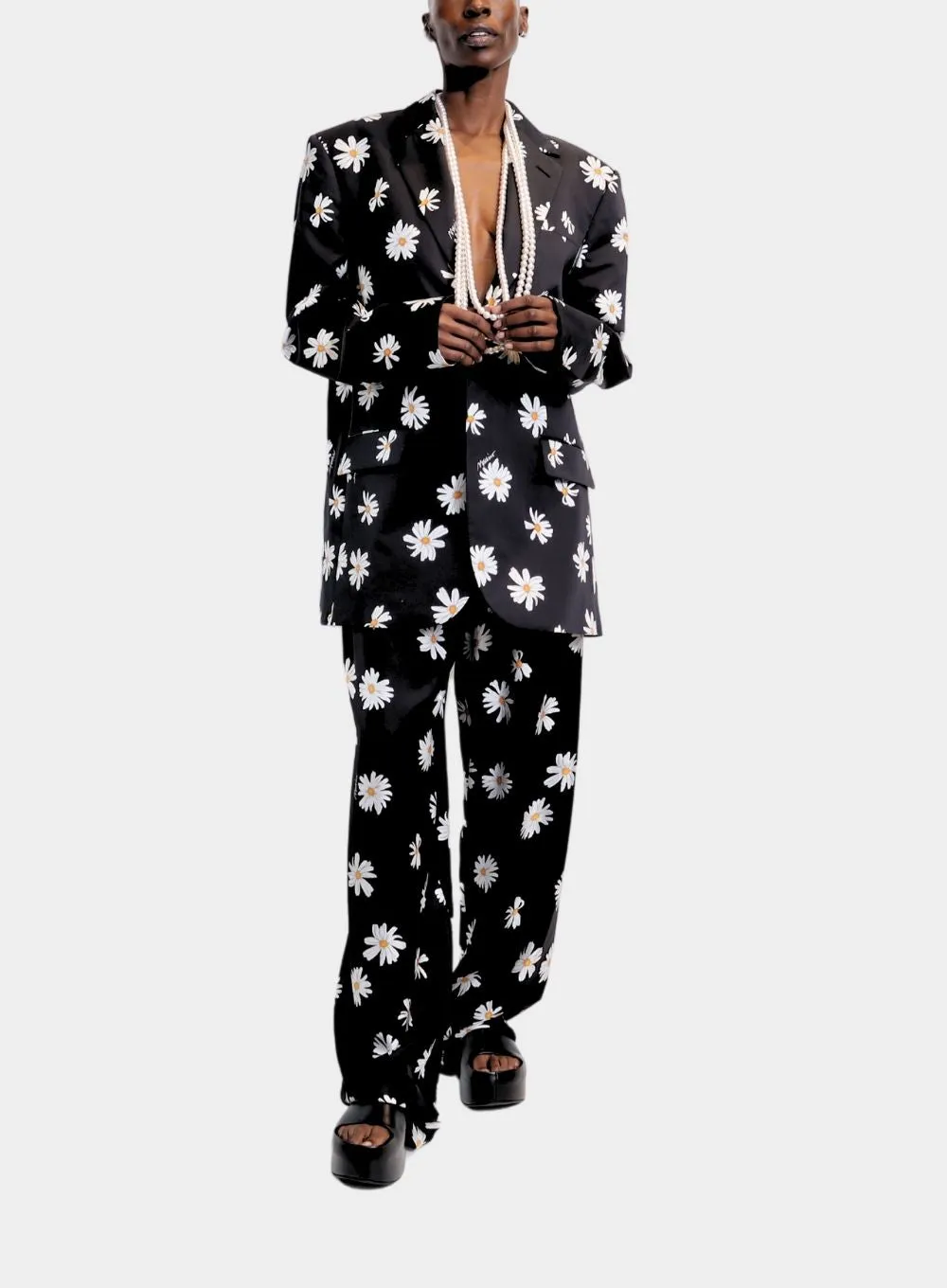 MOSCHINO | Daisy Print Blazer