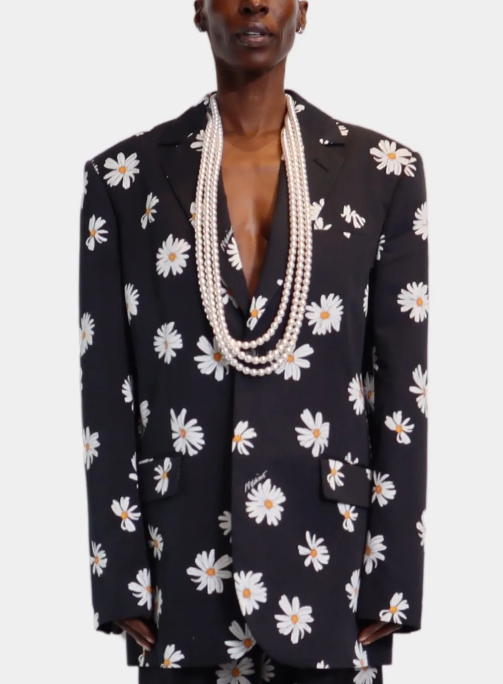 MOSCHINO | Daisy Print Blazer