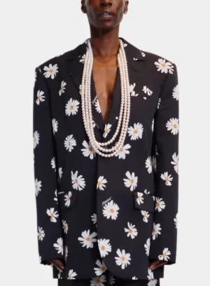 MOSCHINO | Daisy Print Blazer