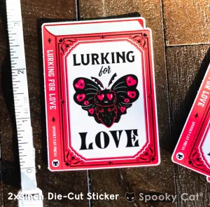 Mothman Book Diecut Sticker (3 Inch)