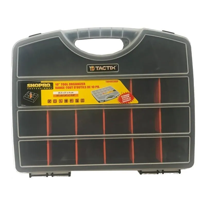 Multi-Compartment Plastic Tool Organizers