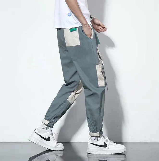 Multi Flap Pocket Tapered Pants M00005