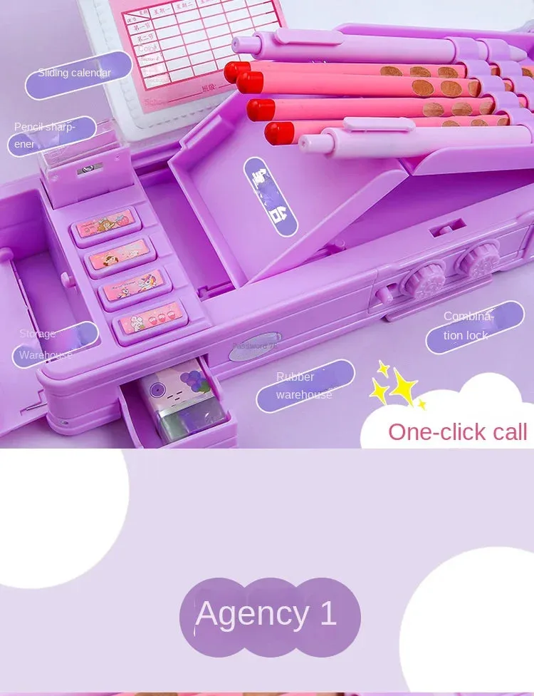 Multi Functional Stationery/ Pencil Box