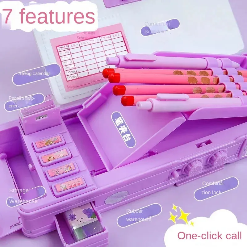 Multi Functional Stationery/ Pencil Box
