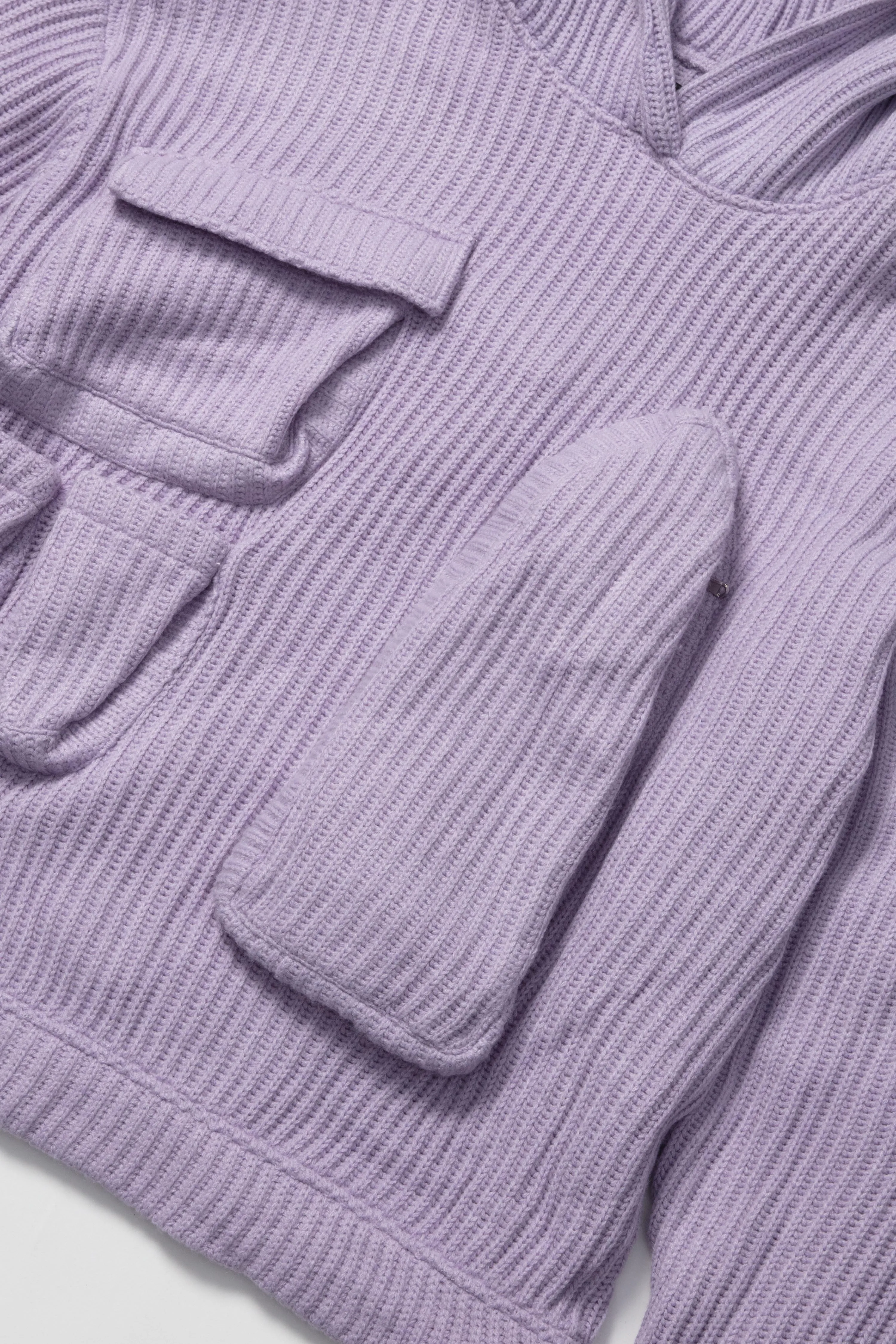 MULTI POCKET HOODED SWEATSHIRT