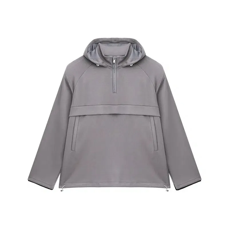 Multi-pocket Stand collar Cargo Suit