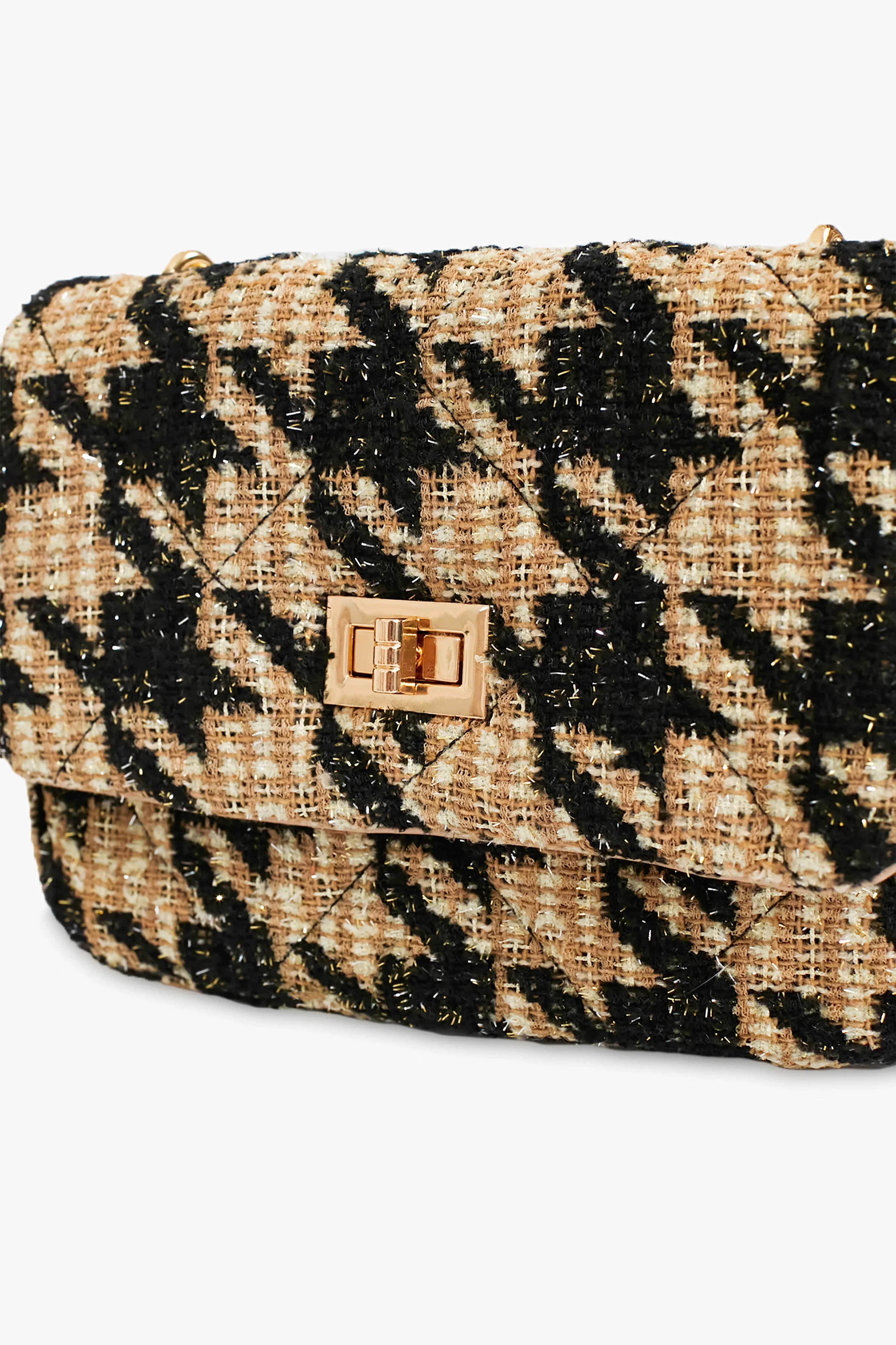 Multi Tweed Suki Bag