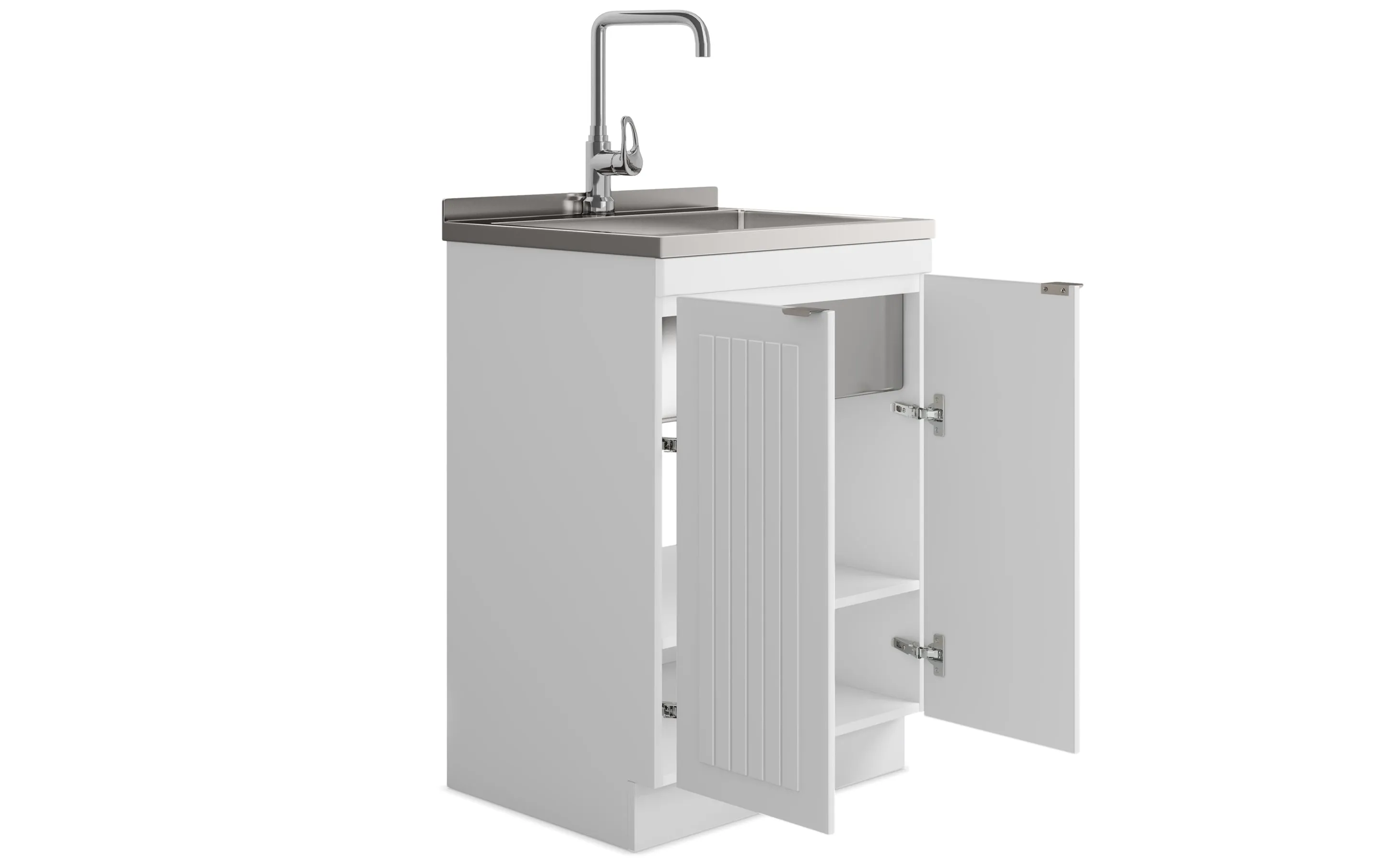 Murphy All-In-One 24-inch Laundry Utility Sink and Cabinet