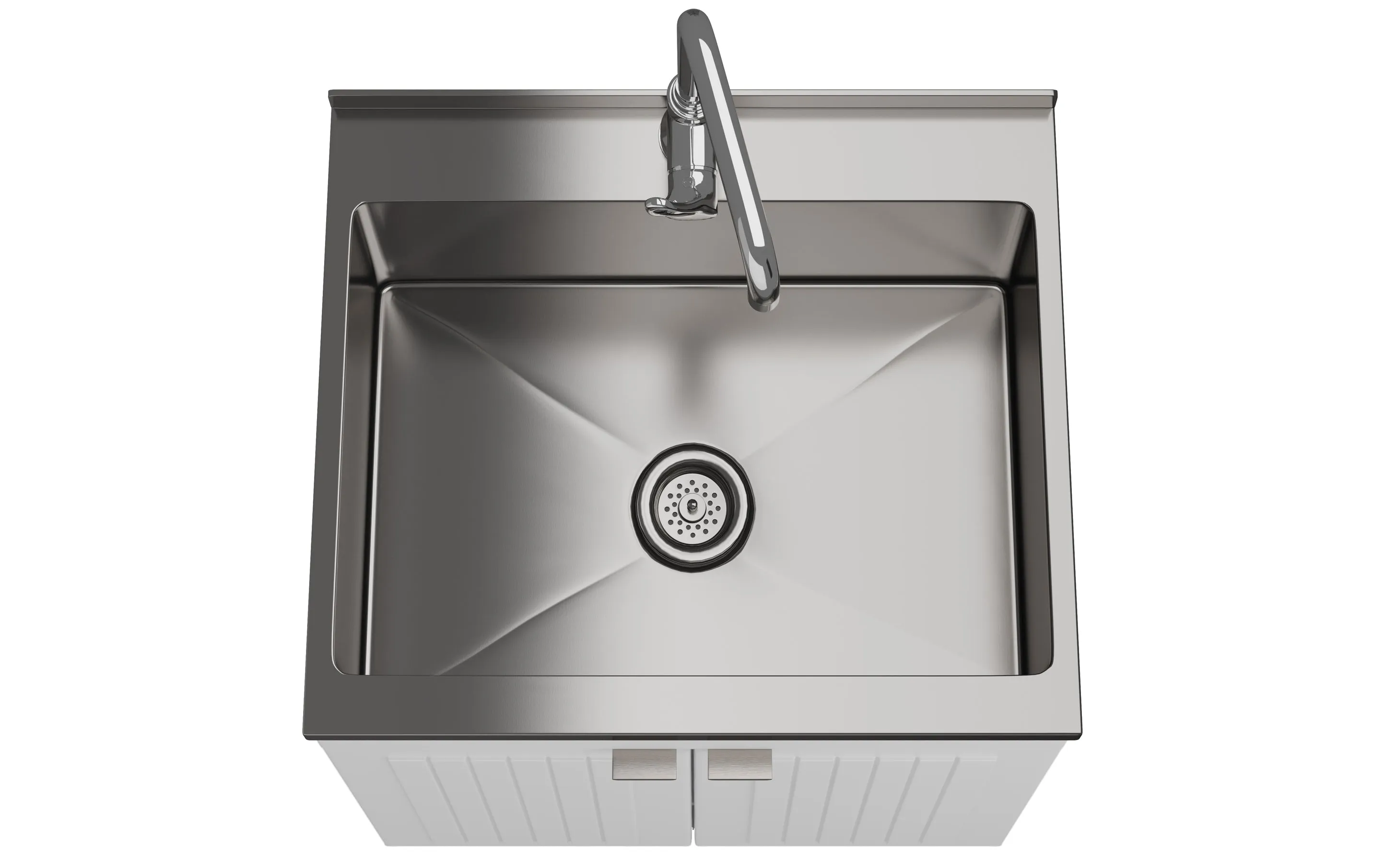 Murphy All-In-One 24-inch Laundry Utility Sink and Cabinet