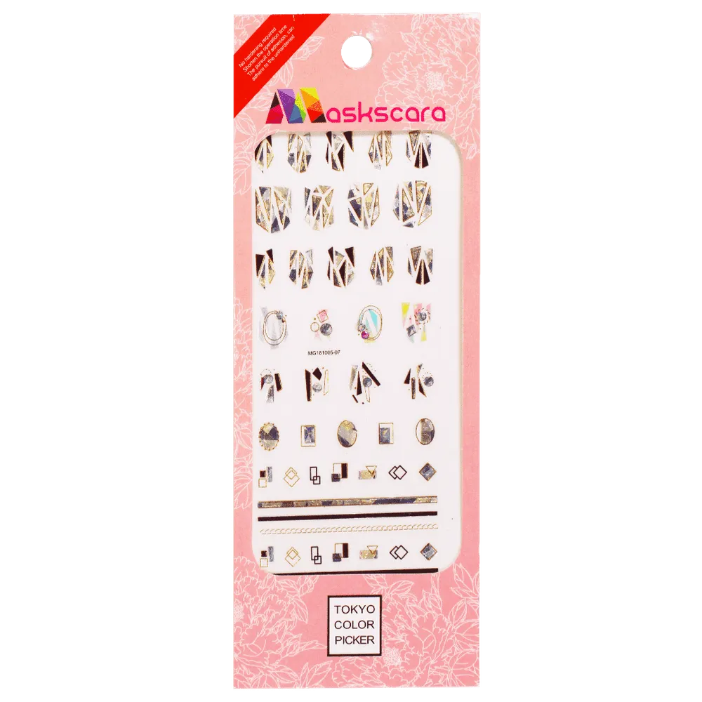 Nail Art Sticker - Geometric (MG181005-07)