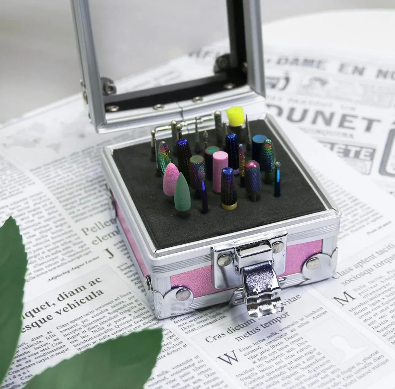 Nail Drill  Bit Holder Organizer