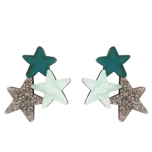 Natalie Lea Owen - 3 Star Earrings