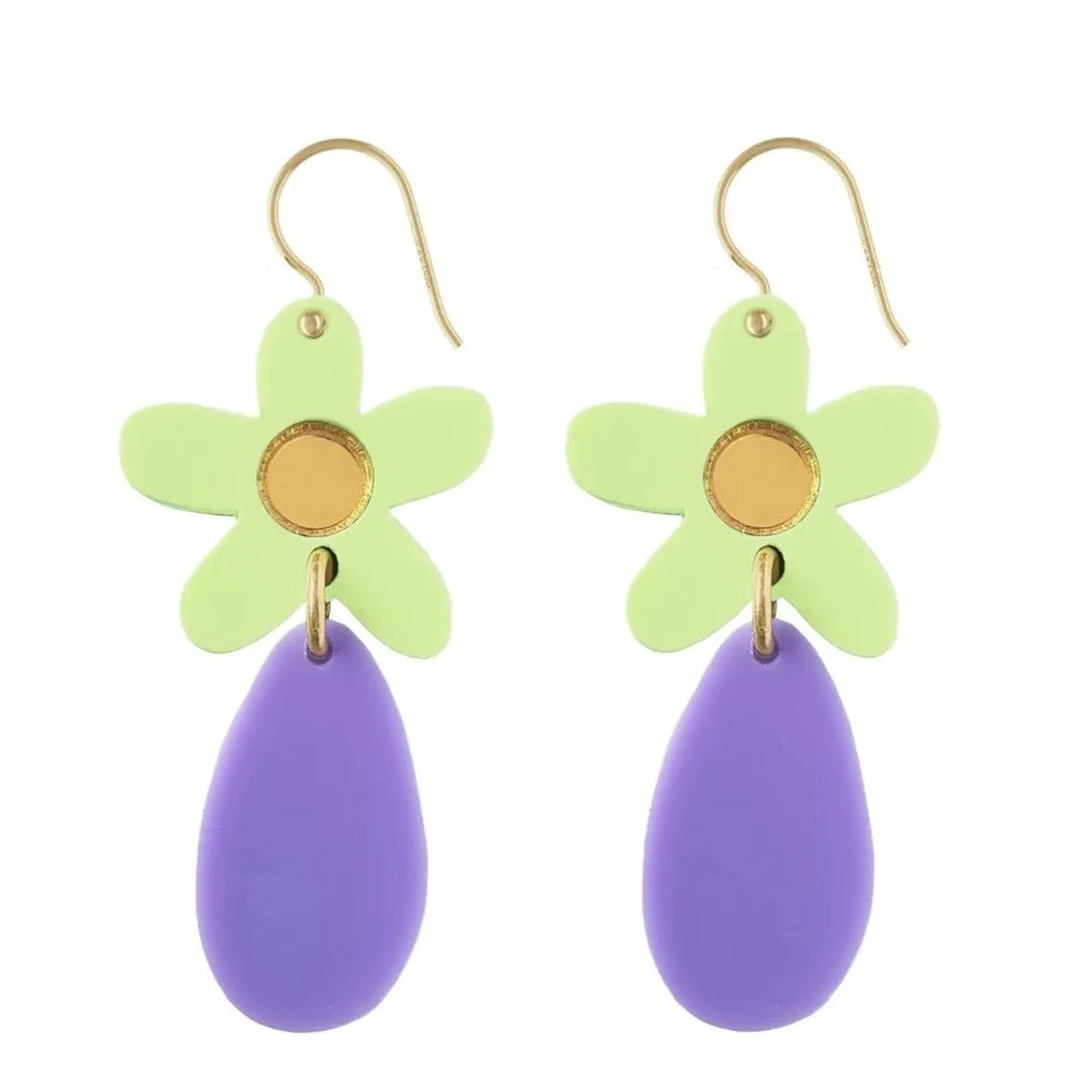 Natalie Lea Owen - Edith Flower Drop Earrings