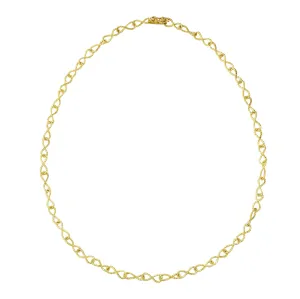 Natura NL2 | 18K Gold Custom Length Necklace | Handmade in Italy | Via Orefici