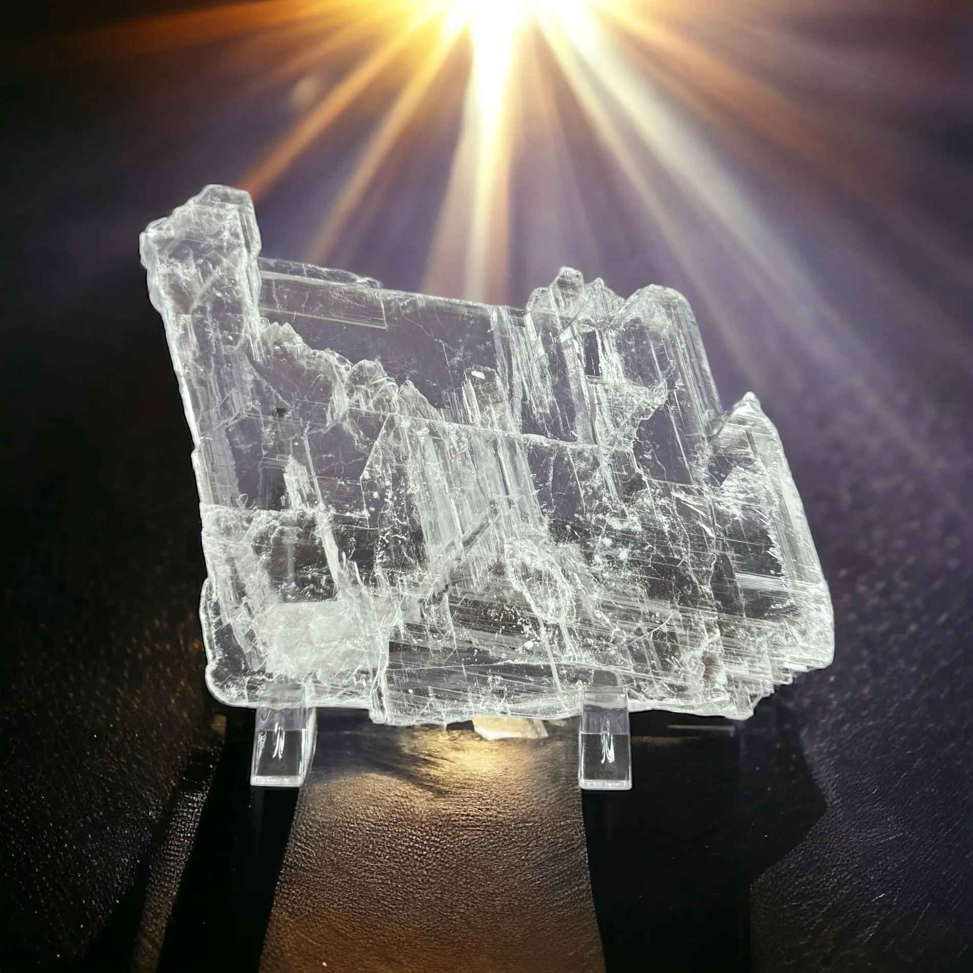 Natural Brazilian Selenite Slab