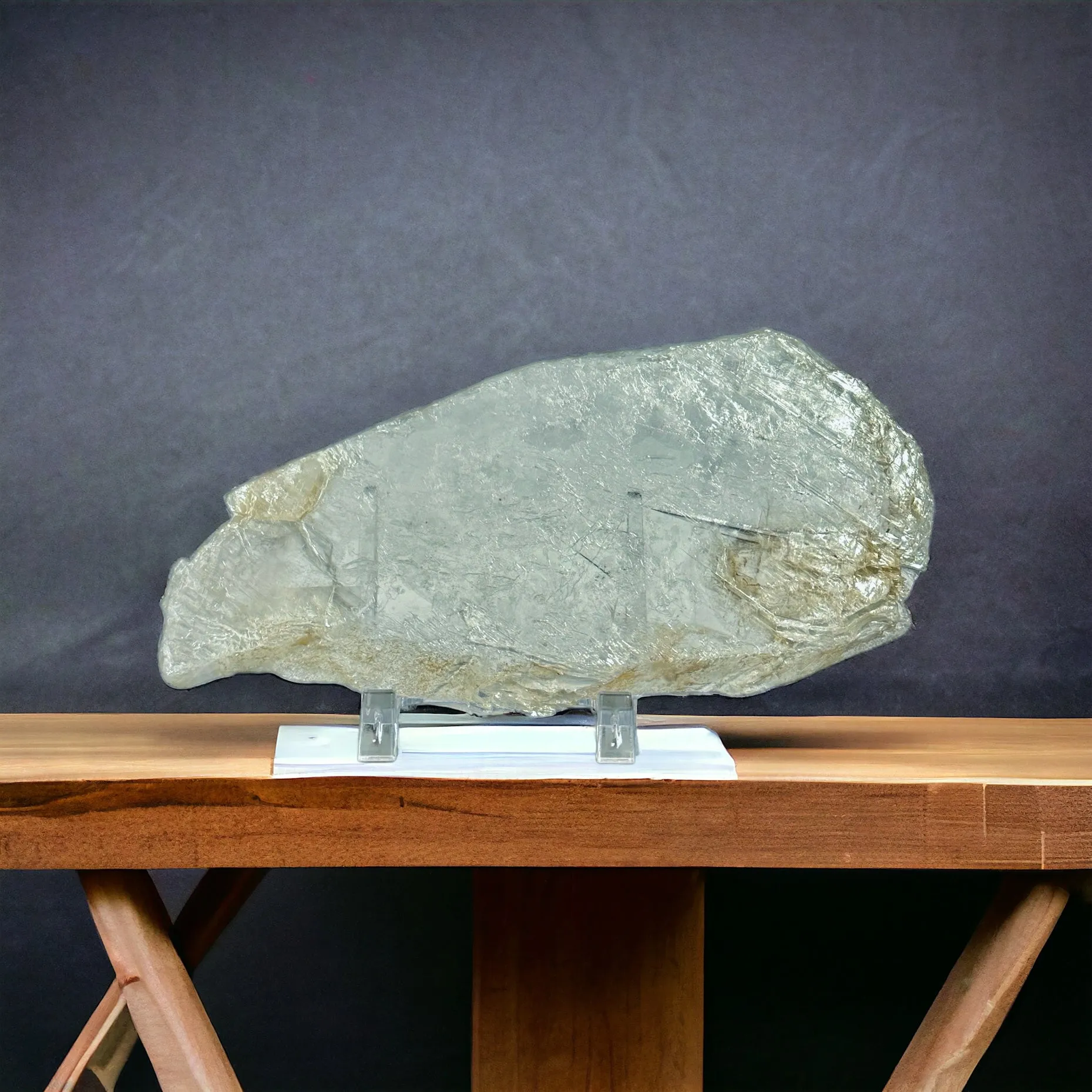 Natural Brazilian Selenite Slab