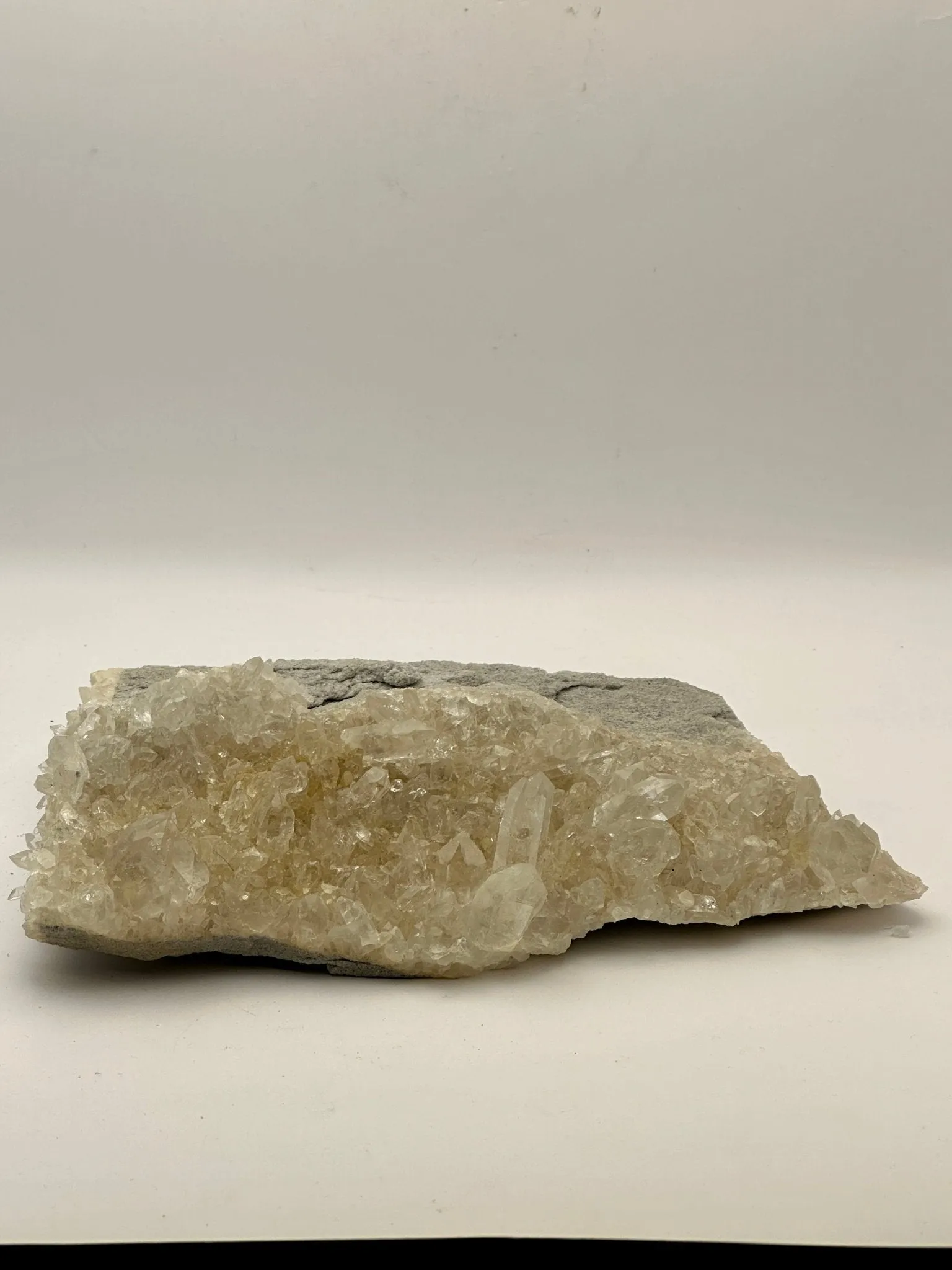 Natural Citrine Quartz Cluster