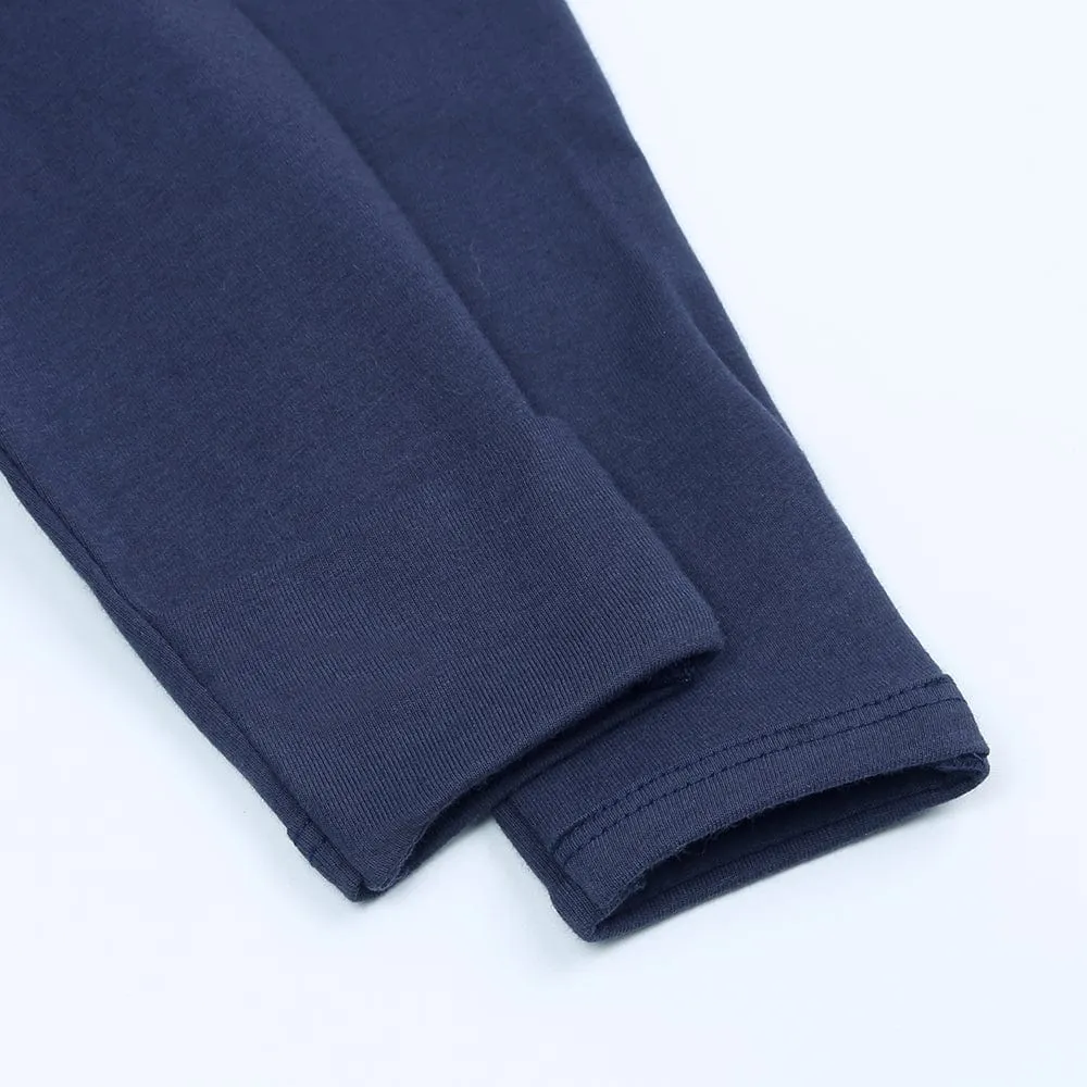 Navy Blue Zip Sleepsuit