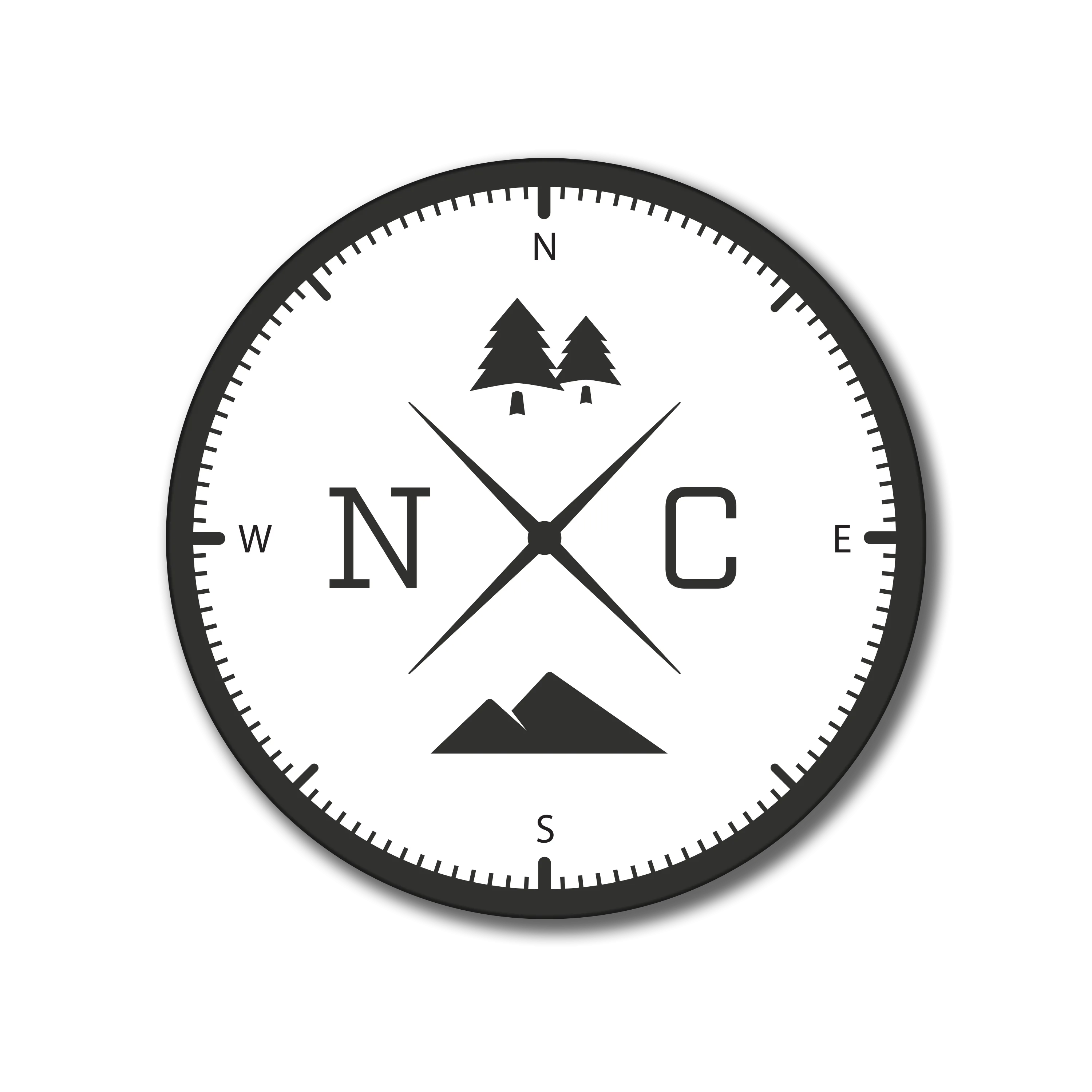 NC Compass Magnet
