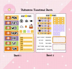 Neku Halloween Mini Kit Functional Sheets (M240)
