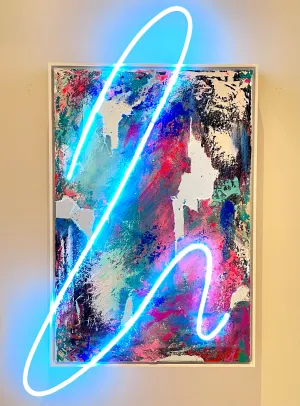 Neon mirror