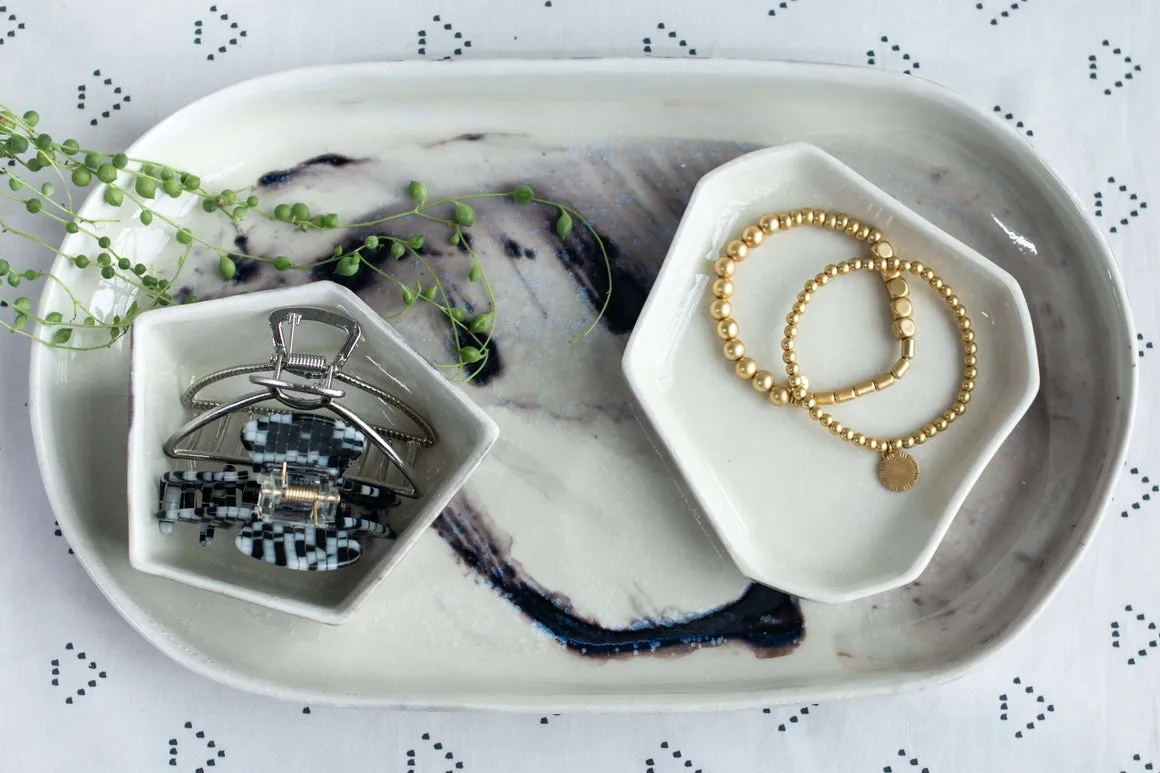 NEW! Large Oval Tray by Lauren HB Studio