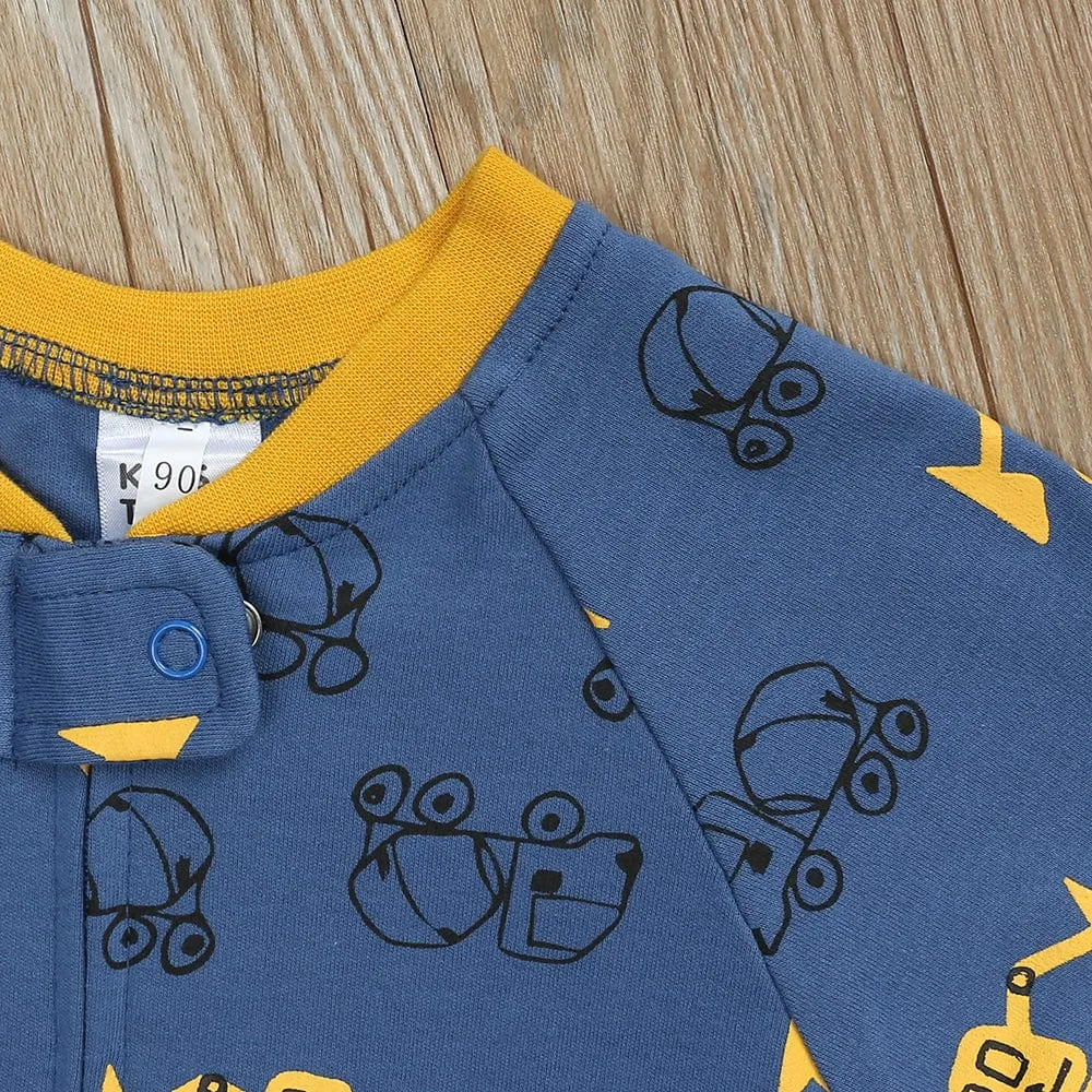 No Diggidy Zip Sleepsuit