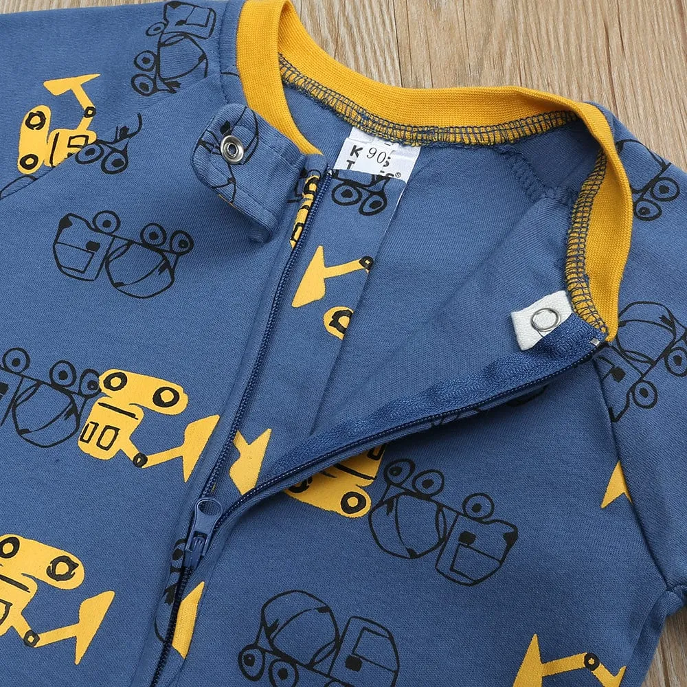 No Diggidy Zip Sleepsuit