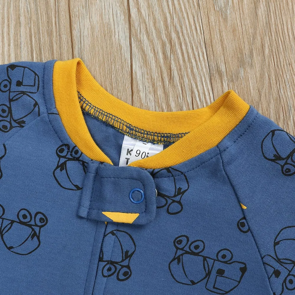 No Diggidy Zip Sleepsuit