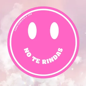 No te rindas Sticker