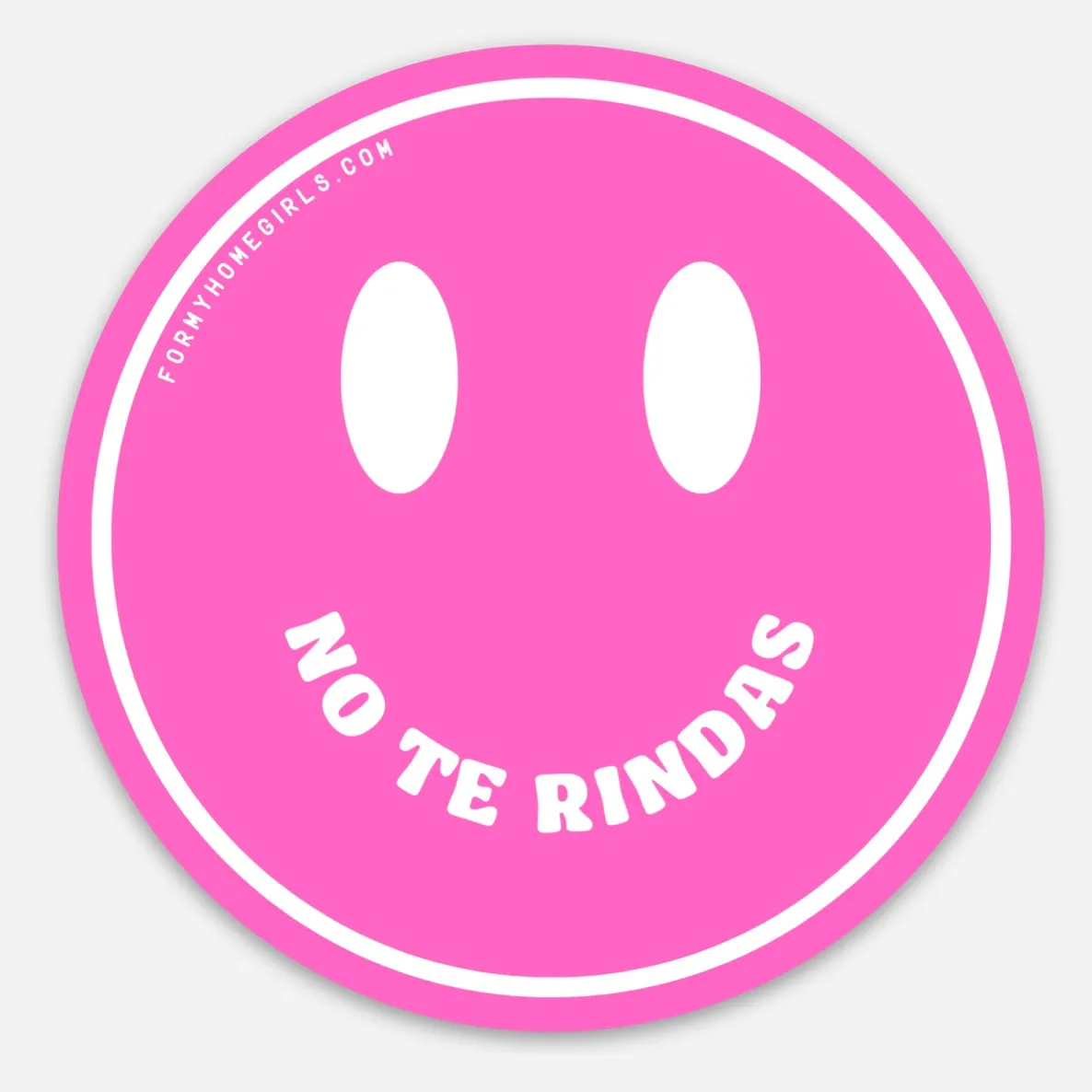 No te rindas Sticker